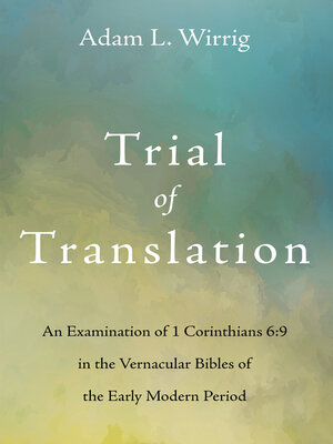 cover image of Trial of Translation